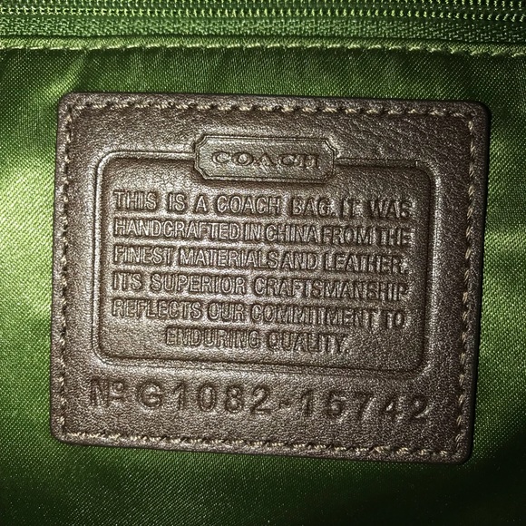 🧚🏼SOLD🎉 Coach Brown Leather Purse - Picture 6 of 8